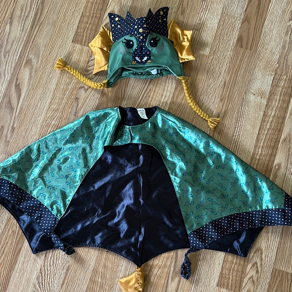 Matilda Jane Green and Gold Halloween Costume with Whimsical Design